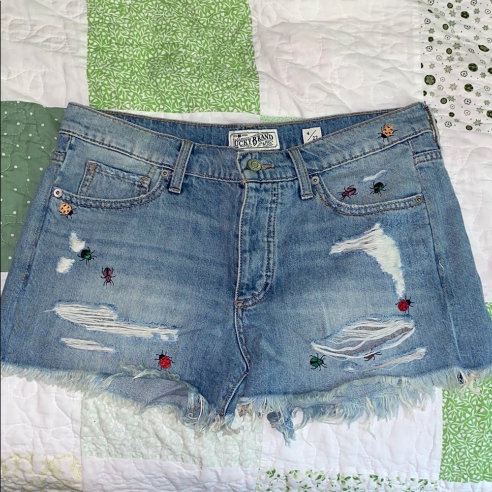 Lucky jean shorts